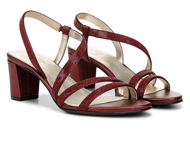 ナチュライザー レディース シューズ 踵 Naturalizer Vanessa2 Cranberry Fabric