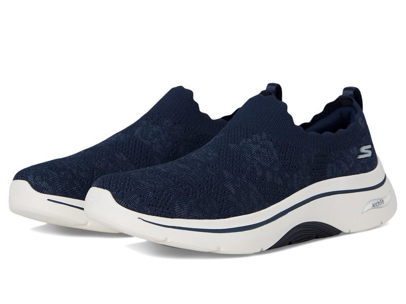 スケッチャーズ レディース シューズ スニーカー SKECHERS Performance Go Walk Arch Fit 2.0 Rosa Linda Navy/White 白いこと