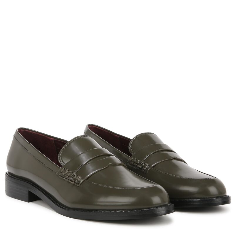 フランコサルト レディース シューズ スリッポン・ローファー Franco Sarto Alora Slip-On Olive オリーブ ローファー-レディース靴