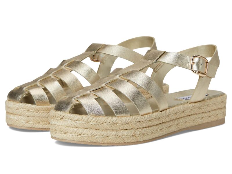 スティーブ マデン レディース シューズ スニーカー Steve Madden Marlin Gold Leather ゴールド の商品写真