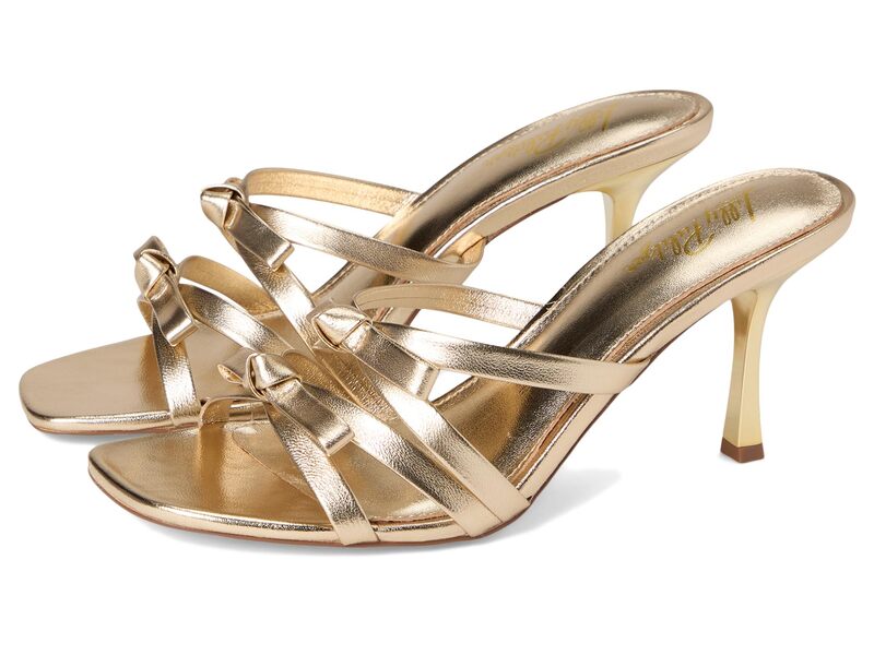 リリーピュリッツァー レディース シューズ 踵 サンダル Lilly Pulitzer Wanda Slide Sandal Gold Metalic ゴールド