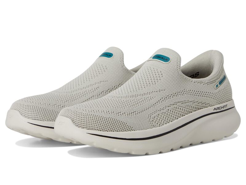 スケッチャーズ メンズ シューズ スニーカー SKECHERS Performance Go Walk Arch Fit N-joy Dale Hands Free Slip-in Taupe トープ