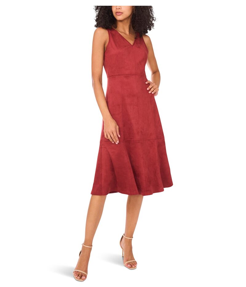 ヴィンスカムート レディース トップス 衣装 midi ノースリーブ Vince Camuto Sleeveless Midi Dress with Seams Rustic ワンピース-レディースファッション
