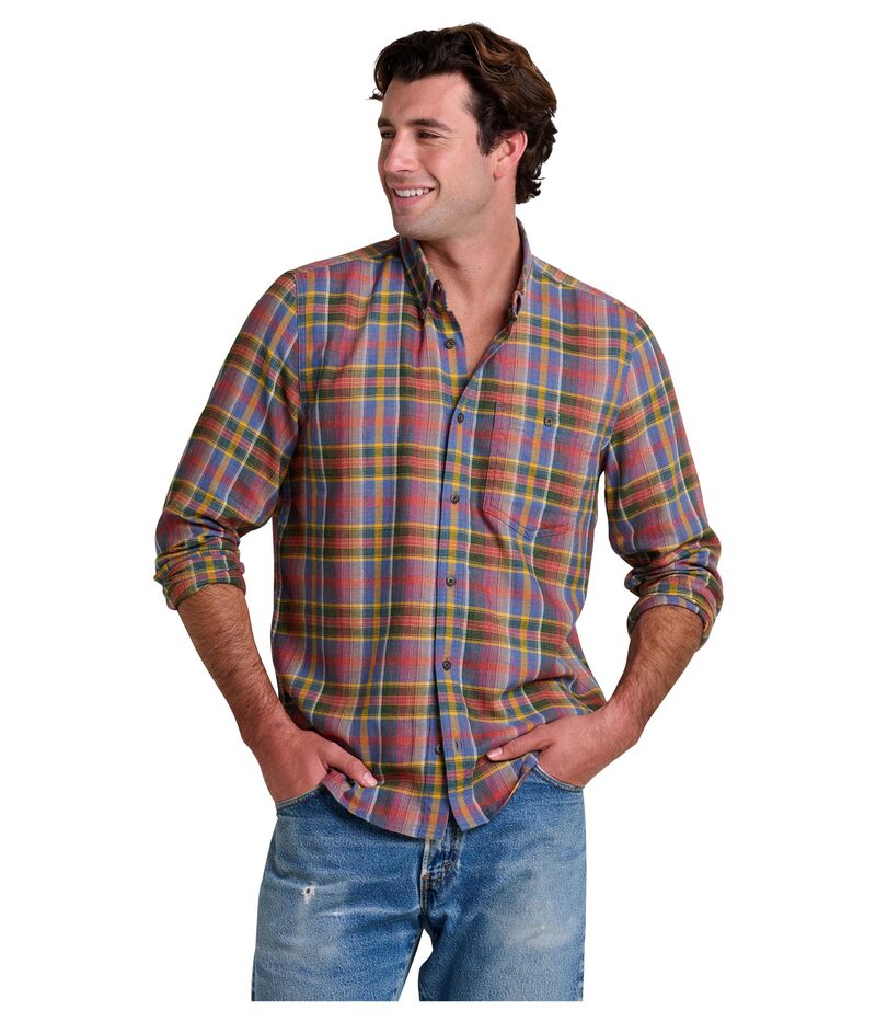 ドード アンドコー メンズ トップス シャツ Toad&Co Airsmyth Long Sleeve Shirt Gold Multi Plaid ゴールド