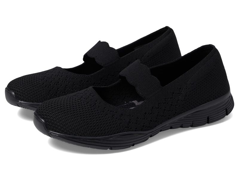 スケッチャーズ レディース シューズ サンダル SKECHERSeager - Power Hitter Black/Black ブラック