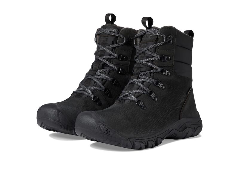 キーン レディース シューズ ブーツ・レインブーツ KEEN Greta Boot Waterproof Black/Black ブラック|ReVida 店