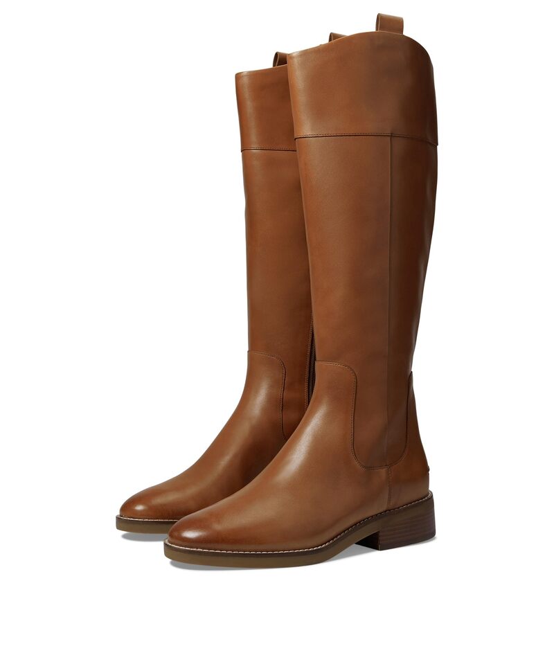 コールハーン レディース シューズ ブーツ・レインブーツ Cole Haan Hampshire Riding Boot British Tan Leather タン
