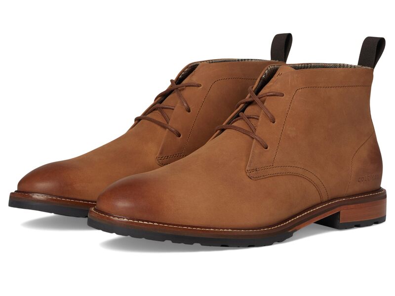 電話を掛けるハーン メンズ シューズ ブーツ・レインブーツ チェルシーブーツ チェルシー Cole Haan Berkshire Chelsea Boots Dark Sequoia/Natural