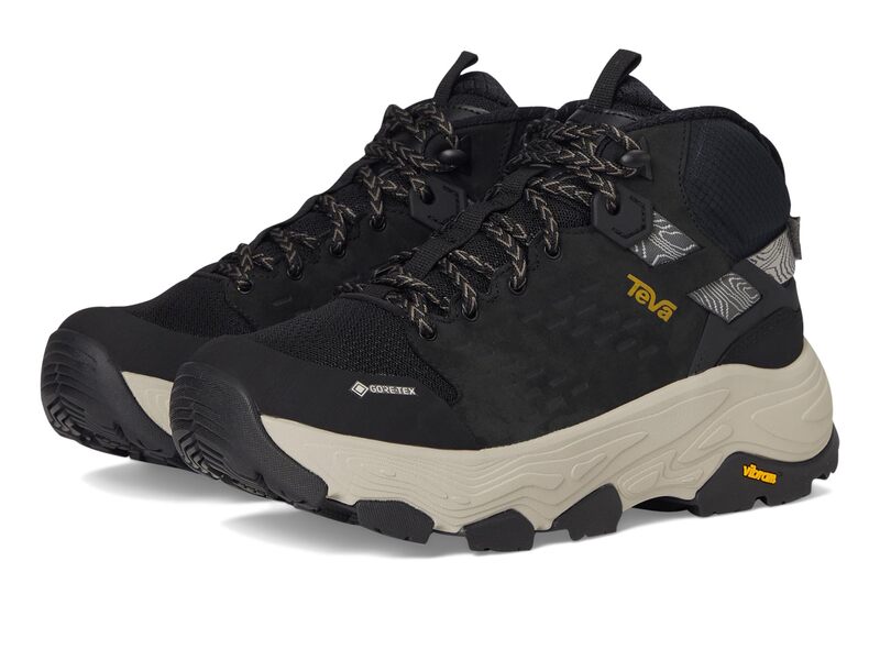 テバ レディース シューズ ブーツ・レインブーツ Teva Grandview Max GTX Black ブラック|ReVida 店