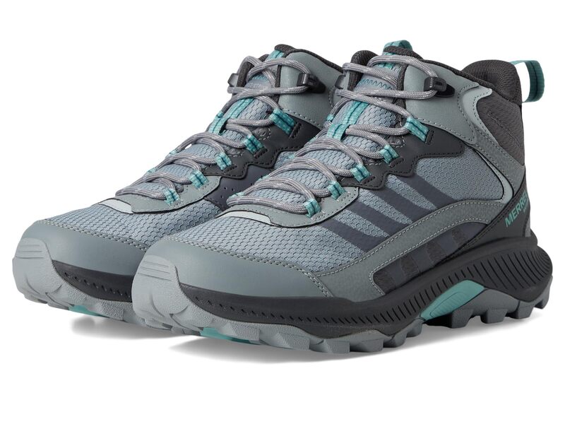 メレル レディース シューズ ブーツ・レインブーツ Merrell Speed Strike 2 Mid Waterproof Monument ブーツ-その他