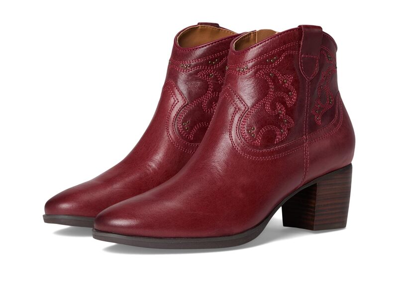 エイトレックス レディース シューズ ブーツ・レインブーツ ヒール Aetrex Reagan Western Heeled Boots Red レッド｜ReVida 店