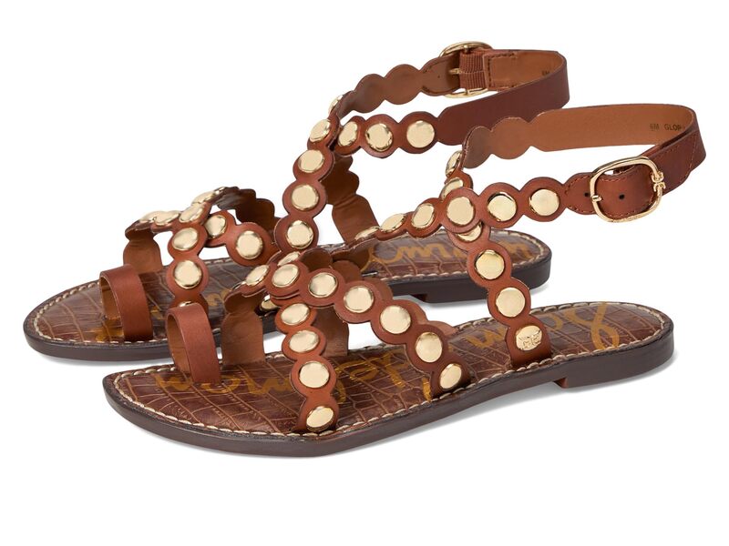 サムエデルマン レディース シューズ 踵 Sam Edelman Gloria Rich Cognac