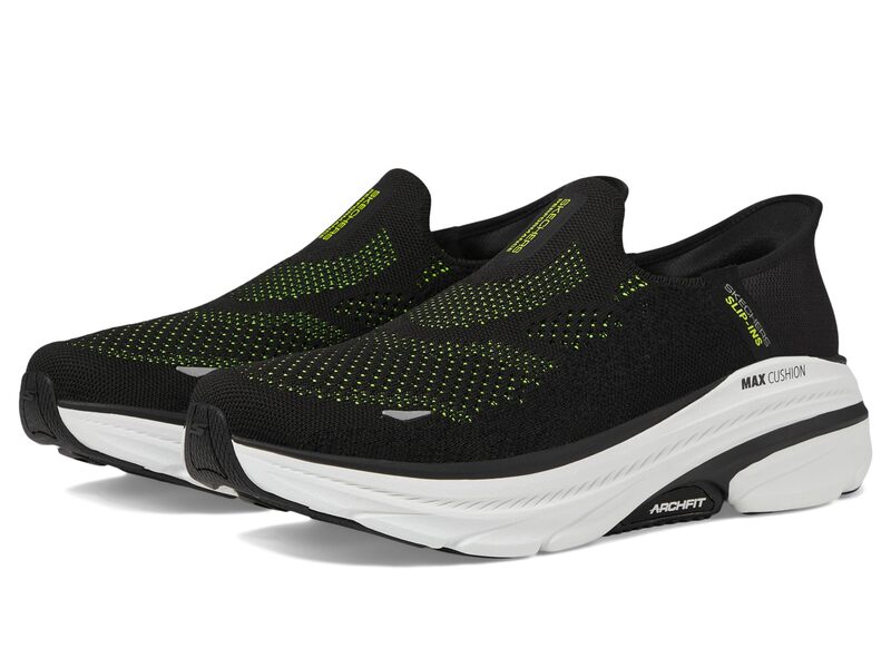 スケッチャーズ メンズ シューズ スニーカー SKECHERS Hands Free Slip-ins Max Cushioning Arch Fit 2.0 - Fortuitous 2.0 Black ブラック