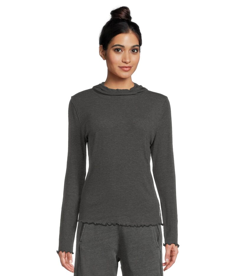 フリーピープル レディース トップス シャツ FP Movement Breatheasy Long Sleeve Black ブラック|ReVida 店