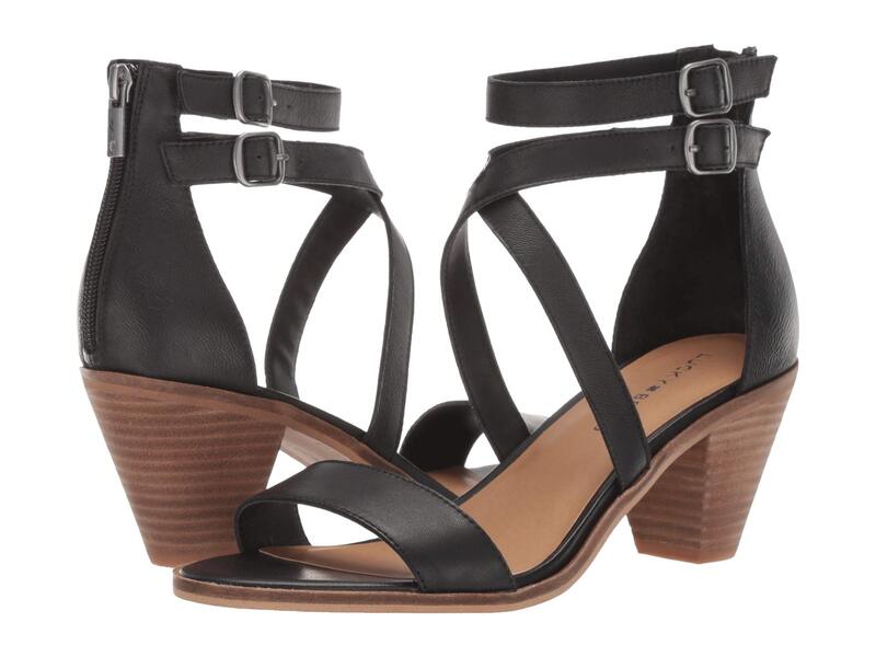 ラッキーブランド レディース シューズ ヒール Lucky Brand Ressia Black ブラック｜ReVida 店