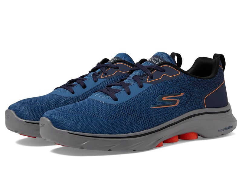 スケッチャーズ メンズ シューズ スニーカー SKECHERS Performance Go Walk 7- Ennoble Navy ネイビー