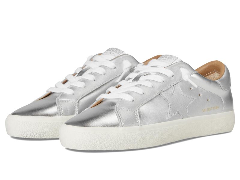 ヴィンテージハバナ レディース シューズ 踵 Vintage Havana Fae Silver Pebbled しろがね色