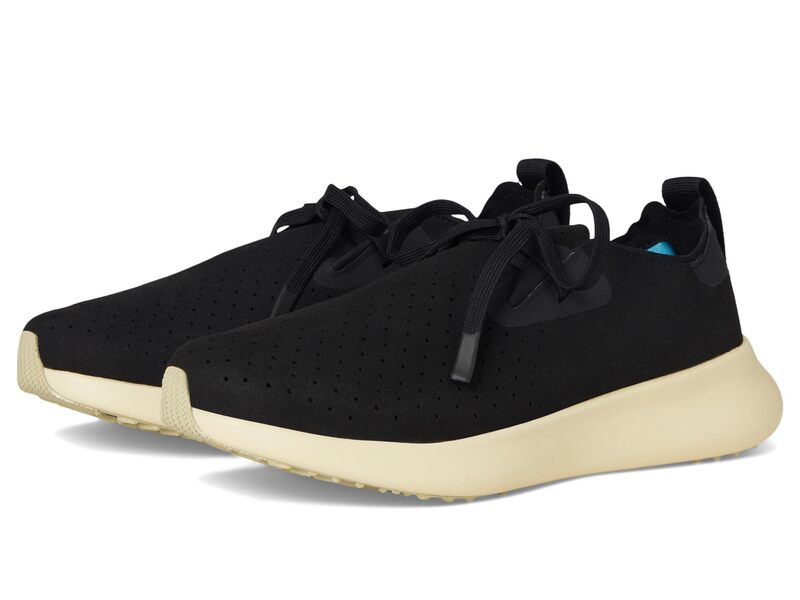 原住民 シューズ メンズ スニーカー Native Shoes Apollo 10 Jiffy Black/ Tapioca Off White 象牙色