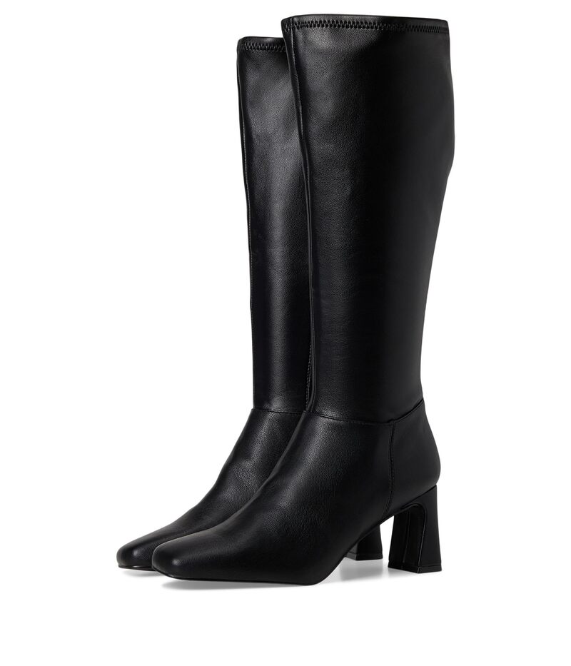 スティーブ マデン レディース シューズ 踵 Steve Madden Hunny Black Wide Calf 黒いこと