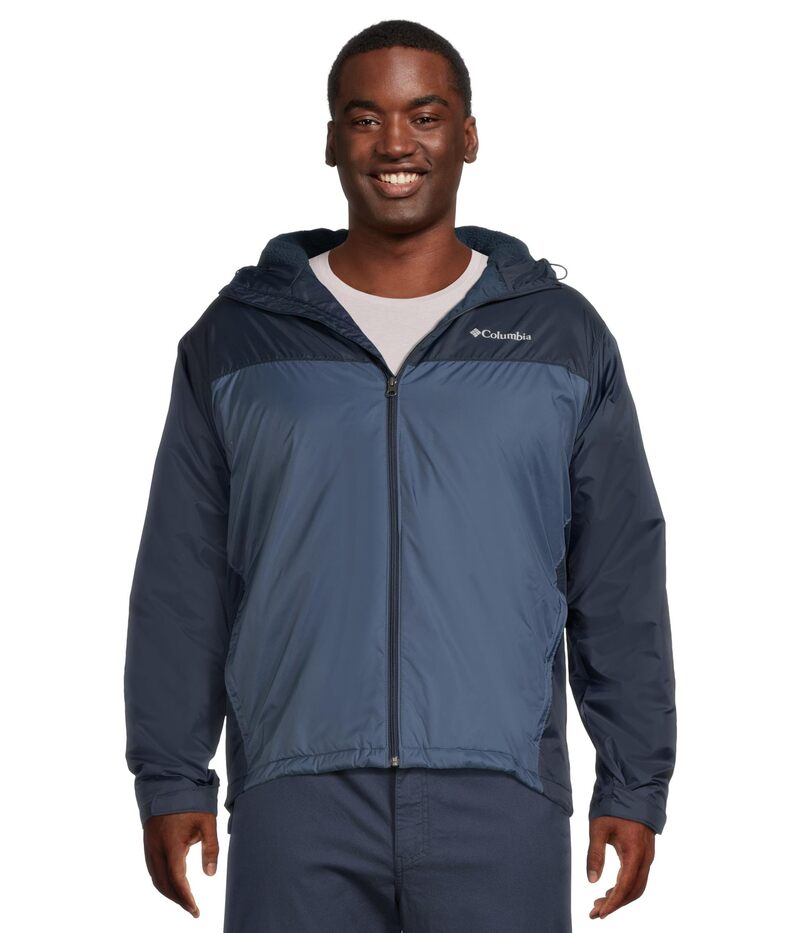 コロンビア メンズ アウター コートール ジャケット Columbia Big & Tall Glennaker II Sherpa Lined Jacket Collegiate Navy/Dark Mountain ネイビー