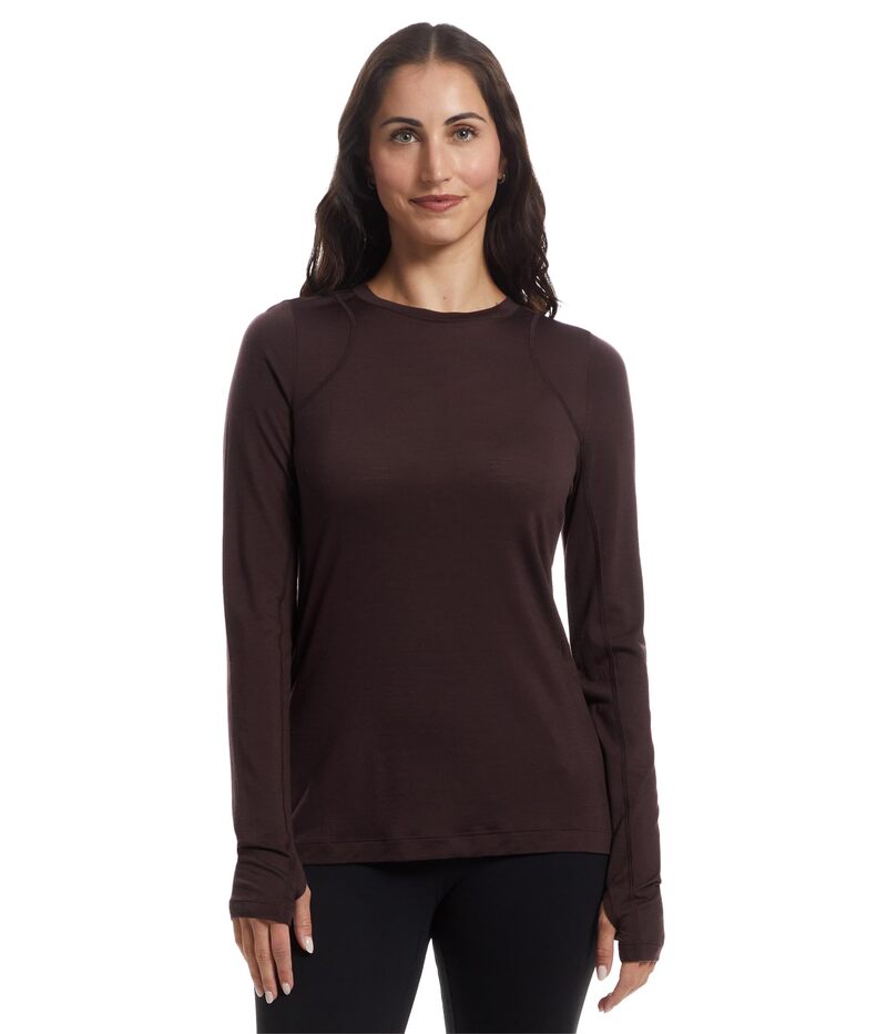 スマートウール レディース トップス シャツ Smartwool Active Long Sleeve Mink ミンク
