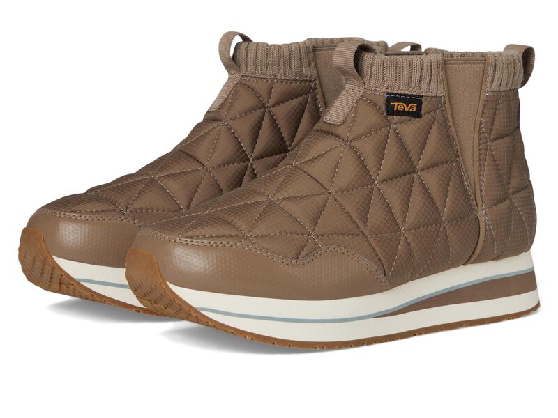 テバ レディース シューズ ブーツ・レインブーツ プラットフォーム Teva Reember Mid Platform Caribou