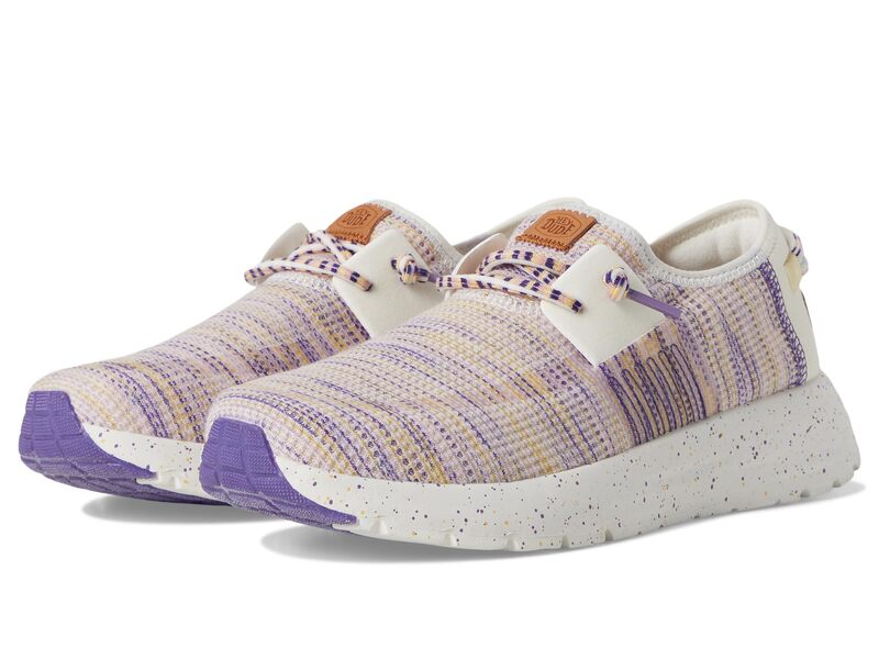 ヘイデュード レディース シューズ スニーカー ニット Hey Dude Sirocco Multi Knit Egret/Multi マルチカラー