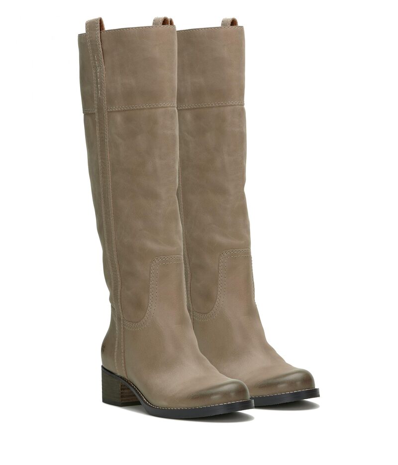ラッキーブランド レディース シューズ ブーツ・レインブーツ Lucky Brand Hybiscus Extra Wide Calf Silver Cloud Extra Wide Calf シルバー
