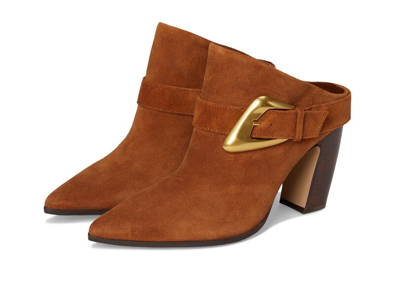 ヴィンスカムート レディース シューズ 踵 Vince Camuto Baily Higheel Buckle Mule Burnt Sugar