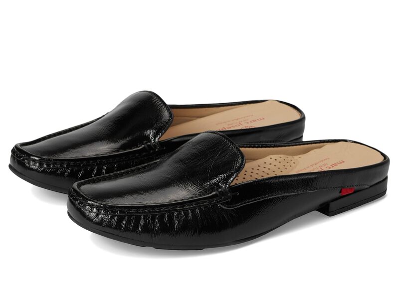 マークジョセフニューヨーク レディース シューズ スリッポン・ローファー Marc Joseph New York Amsterdamule Black Svelte Patent ブラック