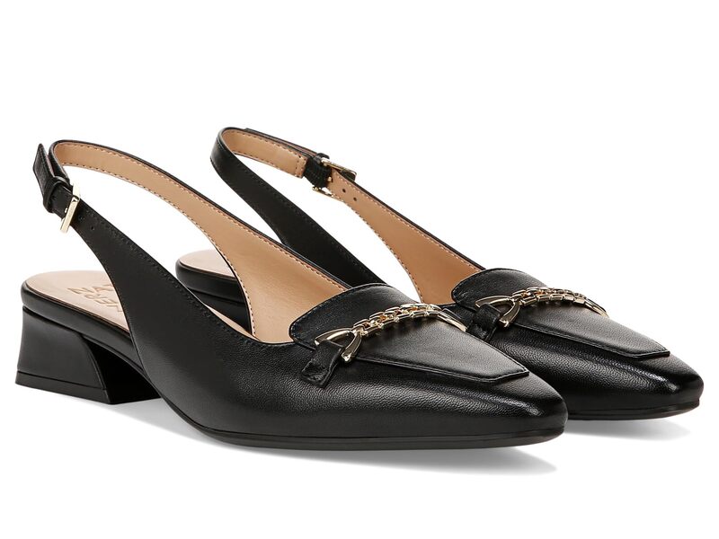 ナチュライザー レディース シューズ 踵 Naturalizer Lindsey Black Leather 黒いこと