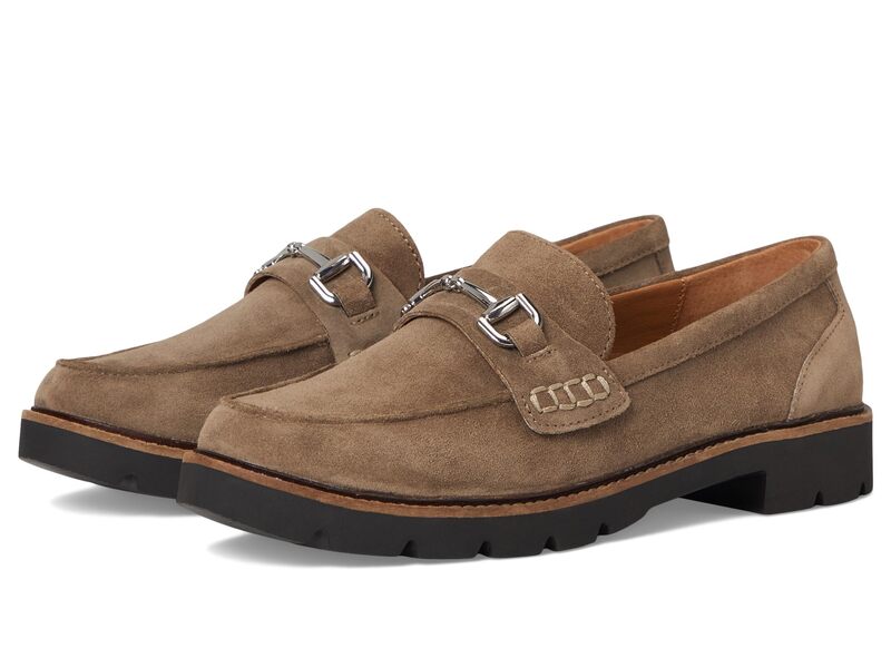 エイトレックス レディース シューズ ブーツ・レインブーツ Aetrex Collette Taupe Suede トープ