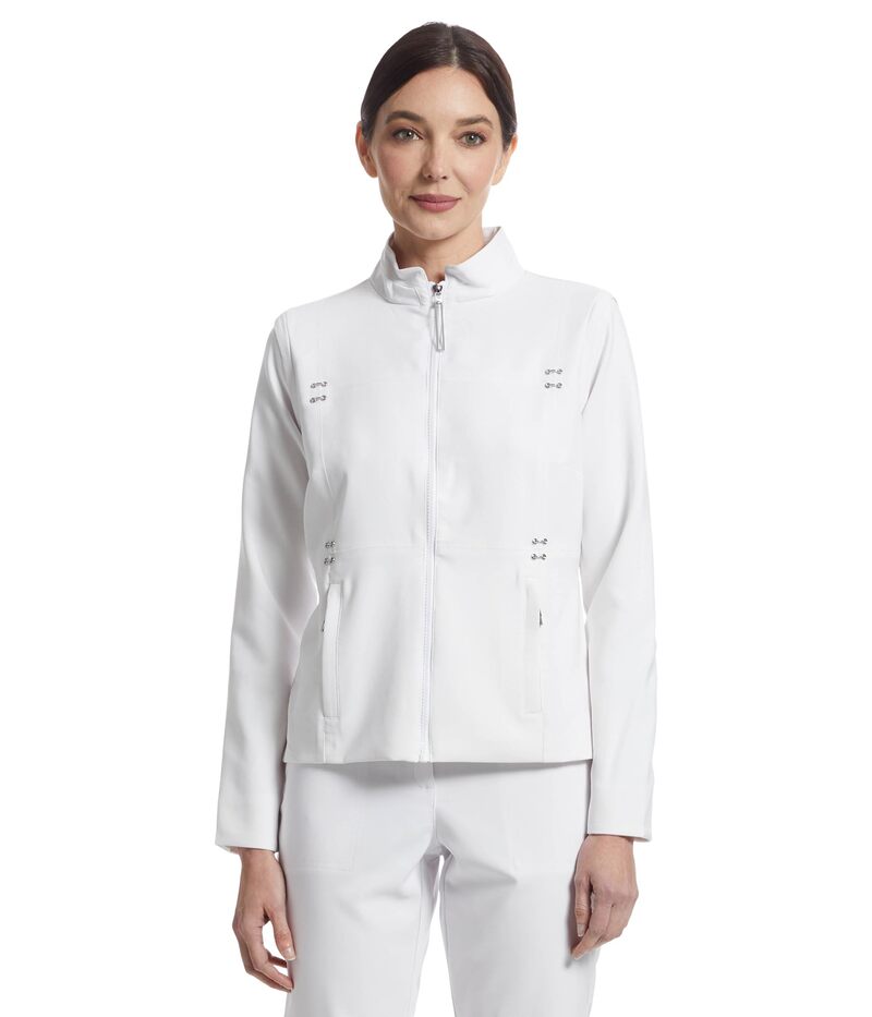 ジャイミーサドック レディース アウター コート ジャケット Jamie Sadock Elegante Full Zip Jacket Sugar|ReVida 店