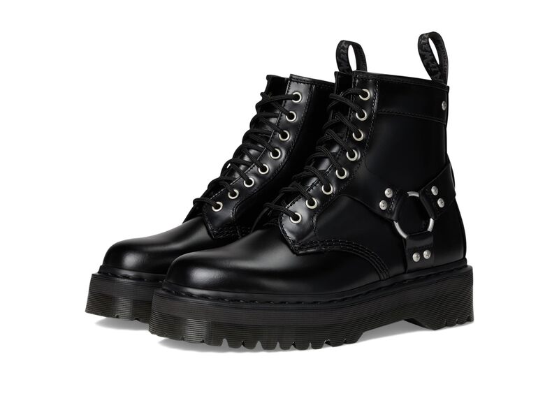 ドクターマーチン メンズ シューズ ブーツ・レインブーツ Dr. Martens 1460 Quad Harness Black ブラック｜ReVida 店