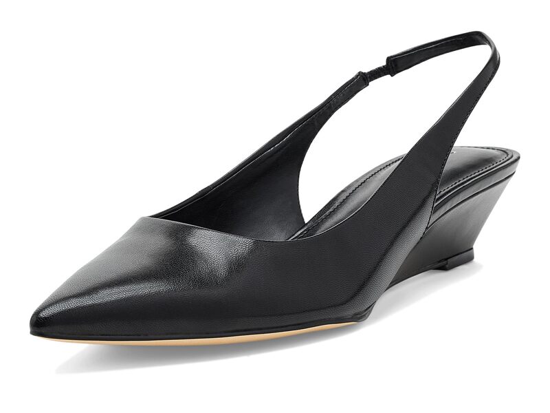 カルバンクライン レディース シューズ ヒール Calvin Klein Mavalyn Black Leather ブラック|ReVida 店