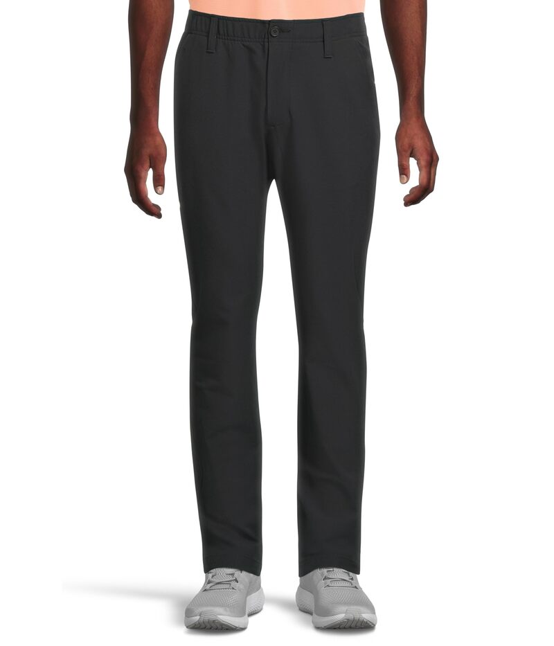 アンダーアーマー メンズ ボトムス カジュアルパンツ Under Armour Golf Drive Tapered Pants Black/Halo Gray ブラック
