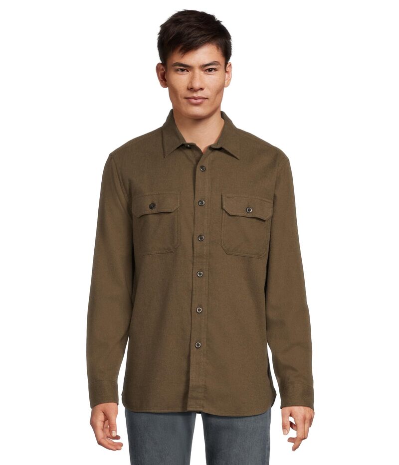 ペンドルトン メンズ トップス シャツ Pendleton Burnside Flannel Shirt Forest Green Heather ヘザー
