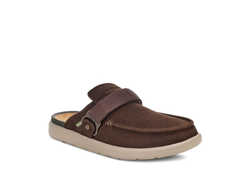 サヌーク メンズ シューズ サンダル Sanuk Happy Hour Lite Brown ブラウン