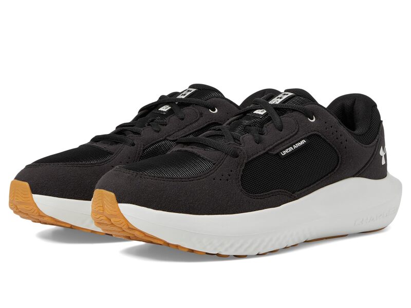 アンダーアーマー メンズ シューズ スニーカー Under Armour Charged Versurge Black/Black/White Quartz ホワイト