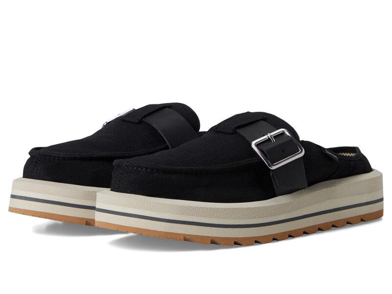 サヌーク レディース シューズ スリッポン・ローファー Sanuk Donna Sash-hey Black ブラック
