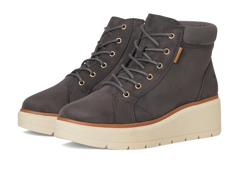 ドクター・ショール レディース シューズ ブーツ・レインブーツ レース Dr. Scholl's Nice Day Max Alpine Lace-Up Short Boots Greystone