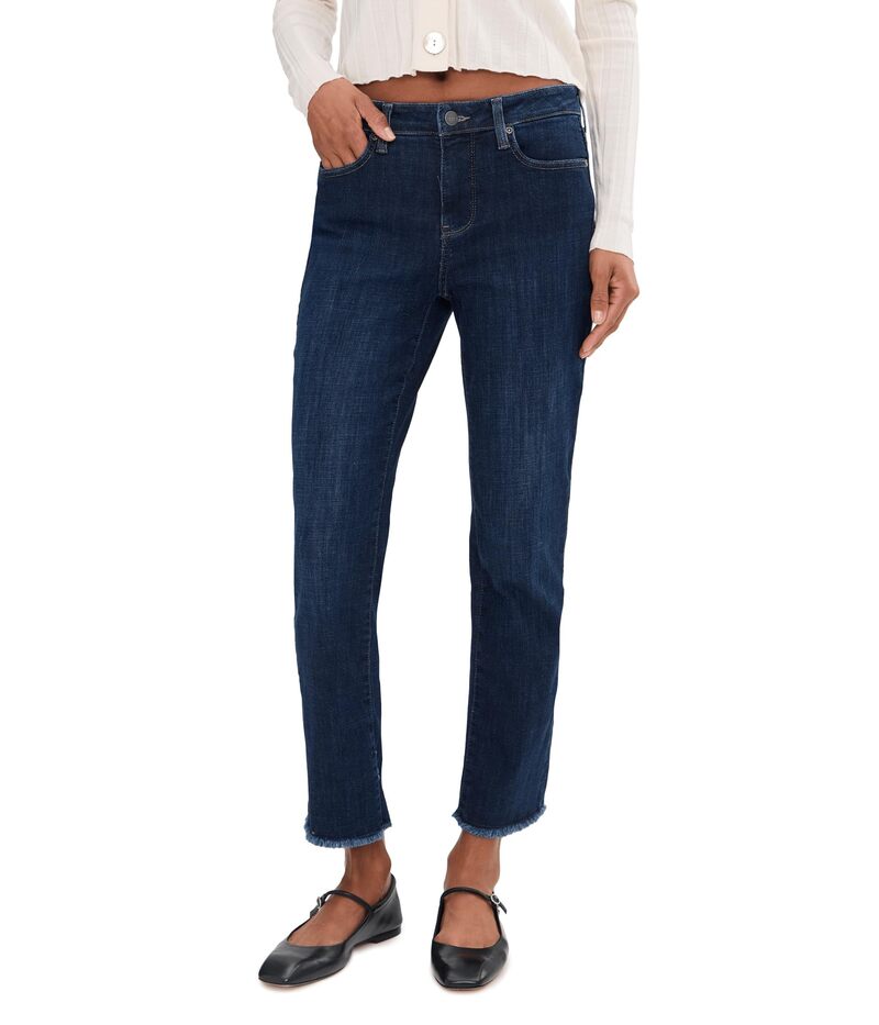 エヌワイディージェイ レディース ボトムス デニムパンツ アンクル ジーンズ NYDJ Sheri Fray Hem Ankle Jeans Louvre Sapphire サファイア