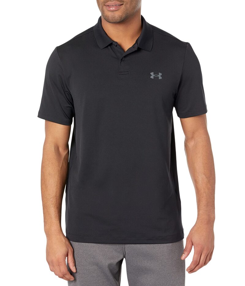 アンダーアーマー メンズ トップス シャツ Under Armour Golf Performance 3.0 Polo Black/Pitch Gray ブラック｜ReVida 店