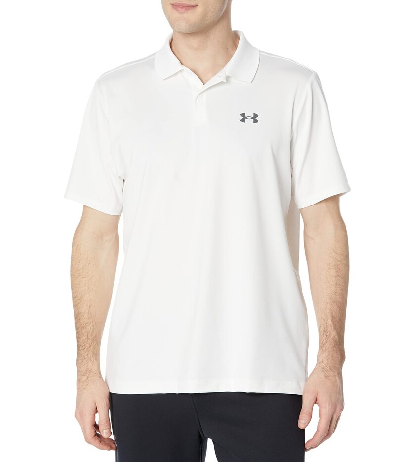 アンダーアーマー メンズ トップス シャツ Under Armour Golf Performance 3.0 Polo White/Pitch Gray ホワイト|ReVida 店