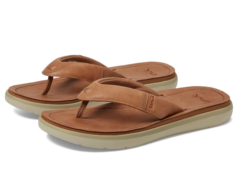 サヌーク メンズ シューズ サンダル Sanuk Rippah SL Primo Tan タン