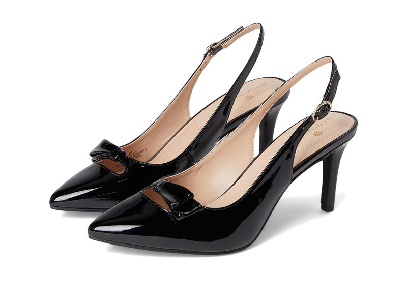 バンドリーノ レディース シューズ ヒール Bandolino Gelli Black Patent ブラック