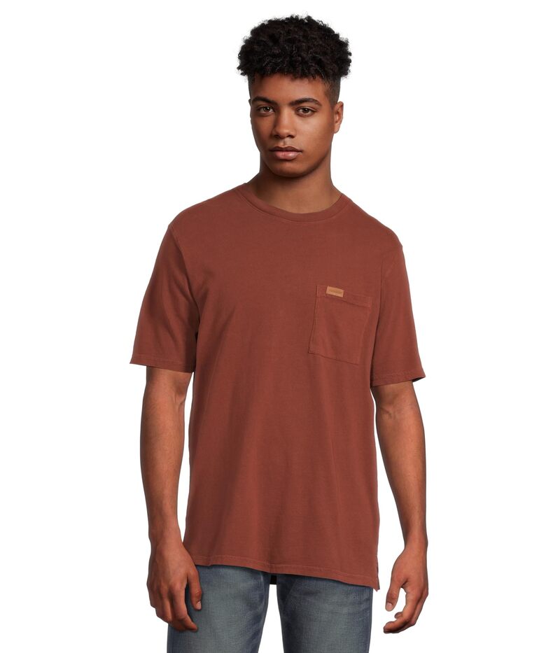 ペンドルトン メンズ トップス シャツ Pendleton Deschutes Tee Short Sleeve Brick