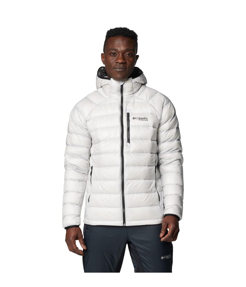 コロンビア メンズ アウター コート フーデッドジャケット ダウン ジャケット Columbiarcticrest Down Hooded Jacket Nimbus Grey グレー