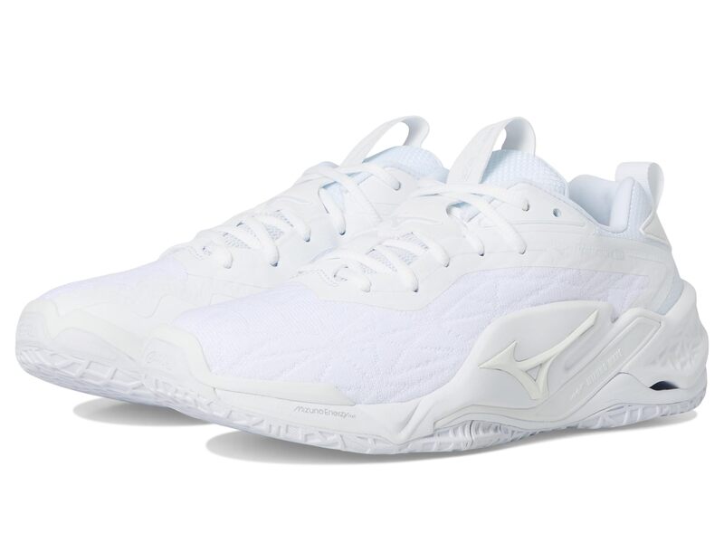 ミズノ メンズ シューズ スニーカー Mizuno Wave Stealth Neo 2 Snowhite ホワイト