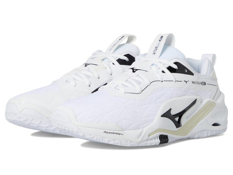 ミズノ メンズ シューズ スニーカー Mizuno Wave Stealth Neo 2 White/Black ホワイト